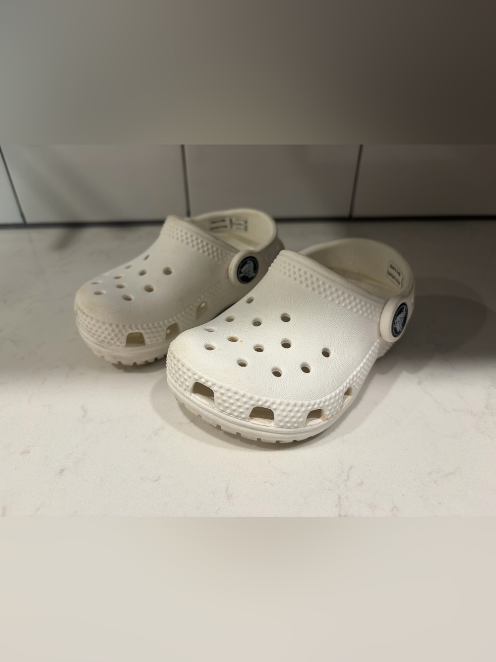 White crocs